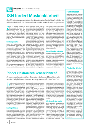AKTUELLES Landwirtschaftliches Wochenblatt Z um 4.