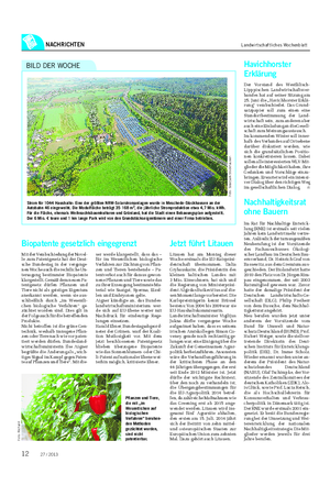 NACHRICHTEN Landwirtschaftliches Wochenblatt Strom für 1044 Haushalte: Eine der größten NRW-Solarstromanlagen wurde in Meschede-Stockhausen an der Autobahn 46 eingeweiht.