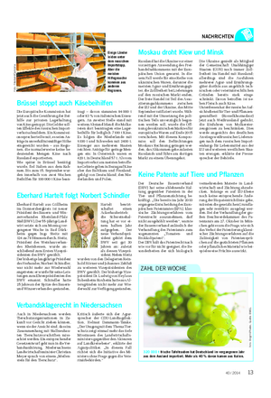 Landwirtschaftliches Wochenblatt NACHRICHTEN 320 000 t frische Tafeltrauben hat Deutschland im vergangenen Jahr aus dem Ausland importiert.