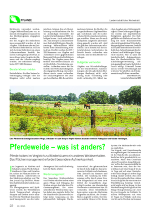 PFLANZE Landwirtschaftliches Wochenblatt Richtwerte verwendet werden.