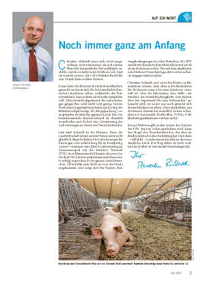 Anselm Richard, Chefredakteur AUF EIN WORT Reicht das den Tierschützern?