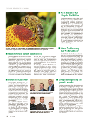 Wichtiger Schritt für den Schutz von Wild- und Honigbienen sowie anderer Bestäuber: Die EU-Mitglied- staaten haben vergangene Woche einem Freilandverbot dreier Neonikotinoide zugestimmt.