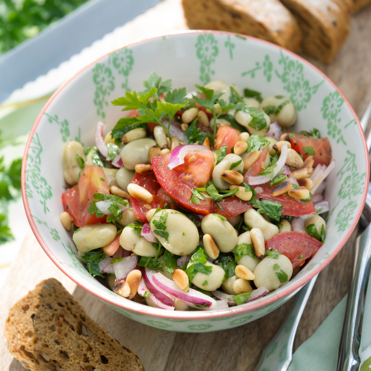 Dicke Bohnen Salat — Rezepte Suchen