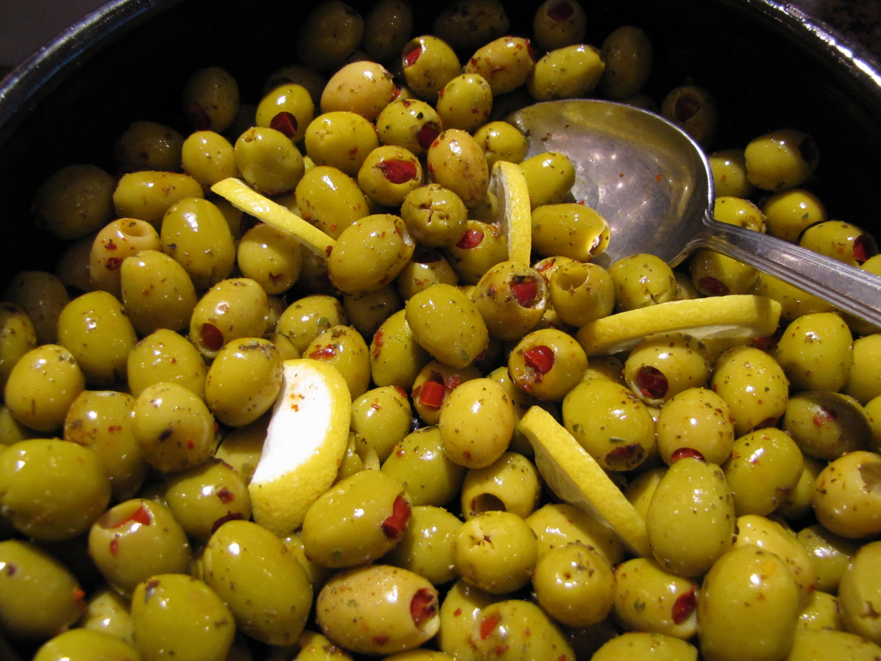 Härter und frischer: Grüne Oliven