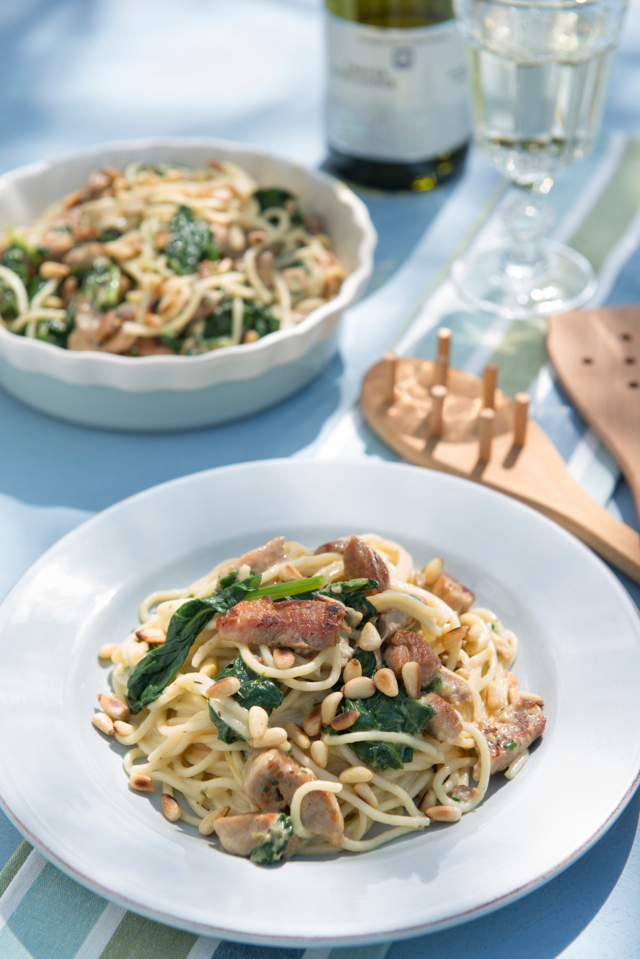 Spaghetti mit Spinat-Gorgonzola-Soße | Wochenblatt für Landwirtschaft ...