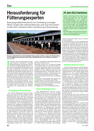 Tier Landwirtschaftliches Wochenblatt nicht so viel Energie für den Erhaltungsaufwand des Tieres verbraucht wird.