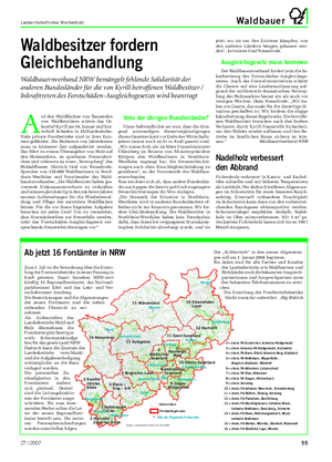 Landwirtschaftliches Wochenblatt Waldbauer Zum 1.