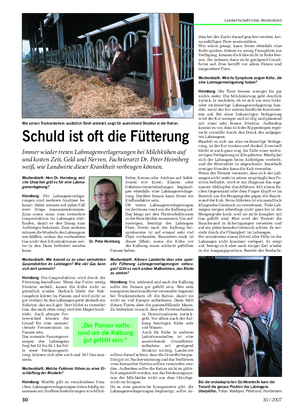 Tier Landwirtschaftliches Wochenblatt Wochenblatt: Herr Dr.