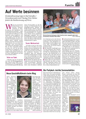 Landwirtschaftliches Wochenblatt Familie Agnes Brammen aus Xanten im Kreis Wesel ist neue Geschäfts- führerin beim Ring der Landjugend in Westfalen-Lippe.