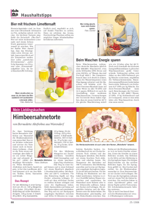 Haushaltstipps Landwirtschaftliches Wochenblatt Zu ihrer Verlobung backte Bernadette Alte- frohne aus Warendorf die Himbeersahnetorte zum ersten Mal.