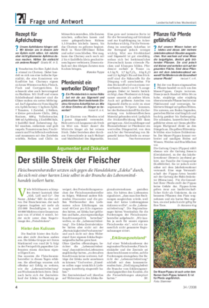Frage und Antwort Landwirtschaftliches Wochenblatt V iele Milchbauern schimp- fen derzeit lautstark über „Aldi, Lidl und Co“.