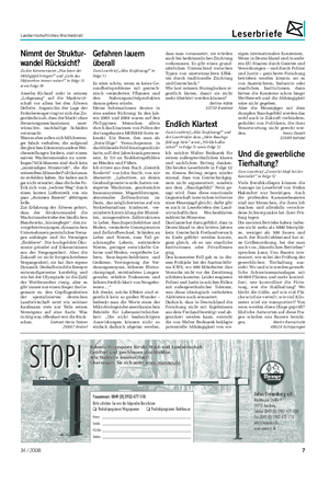 Landwirtschaftliches Wochenblatt Leserbriefe Robuste Wegesperre für die Wald- und Landwirtschaft.