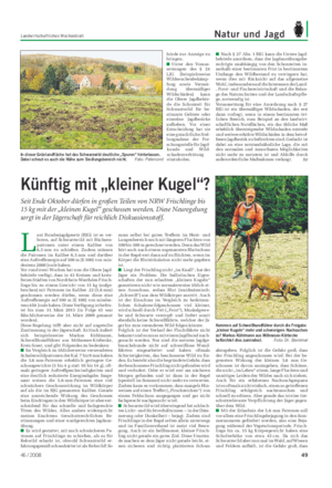 Landwirtschaftliches Wochenblatt Natur und Jagd hörde zur Anzeige zu bringen.