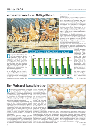 Märkte 2009 Landwirtschaftliches Wochenblatt D er Eiermarkt in Deutschland wurde 2008 von zwei Faktoren dominiert.