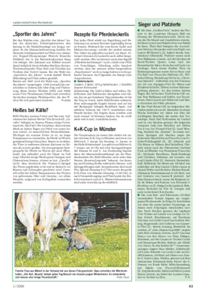 Landwirtschaftliches Wochenblatt Tier ■ Mit dem „Großen Preis“ endete das Tur- nier in der Londoner Olympia Hall am Montag der Weihnachtswoche.