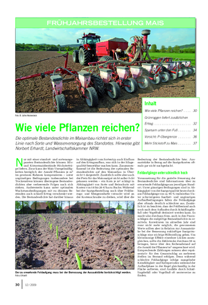 MAIS Landwirtschaftliches Wochenblatt Foto: B.