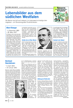 © Ardey-Verlag Münster GESTERN UND HEUTE Landwirtschaftliches Wochenblatt Der am 5.