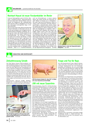 WALDBAUER Landwirtschaftliches Wochenblatt Eines der flächengrößten und mit 4,8 Mio.