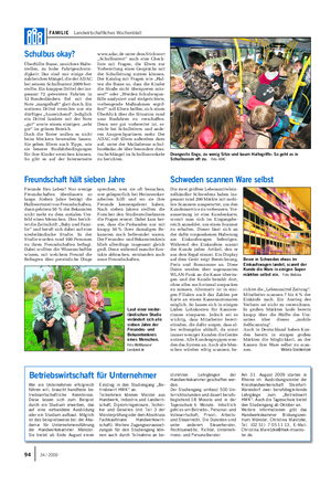 FAMILIE Landwirtschaftliches Wochenblatt Schulbus okay?
