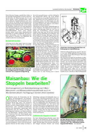 Landwirtschaftliches Wochenblatt TECHNIK Diese Motoren bringen zusätzliches Leben in die Normag-Produktpalette.