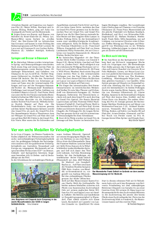 TIER Landwirtschaftliches Wochenblatt Attendorn-Repetal, auf Argentina von Argenti- nus-Pilot (Z.