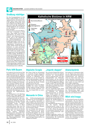 NACHRICHTEN Landwirtschaftliches Wochenblatt Kölner Dom MünsterMünster *inkl.
