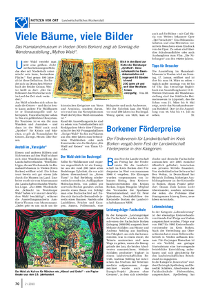NOTIZEN VOR ORT Landwirtschaftliches Wochenblatt Holzprobe und auch Aschereste.