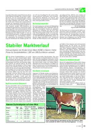 Landwirtschaftliches Wochenblatt TIER lung.