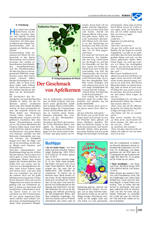 Landwirtschaftliches Wochenblatt ROMAN 6.