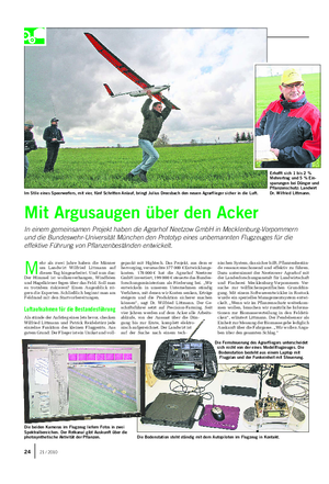 TECHNIK UND NEUE ENERGIE Landwirtschaftliches Wochenblatt M ehr als zwei Jahre haben die Männer um Landwirt Wilfried Littmann auf diesen Tag hingearbeitet.