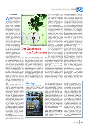 Landwirtschaftliches Wochenblatt ROMAN 12.