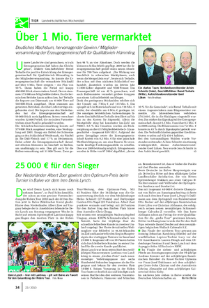 TIER Landwirtschaftliches Wochenblatt Über 1 Mio.