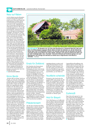 AUF EINEN BLICK Landwirtschaftliches Wochenblatt BILD DER WOCHE: Der Bewohner des 136 Jahre alten Bauernhauses in Nordwalde-Westerode hatte großes Glück.