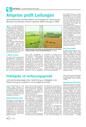 AKTUELLES Landwirtschaftliches Wochenblatt A m 27.