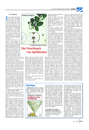 Landwirtschaftliches Wochenblatt ROMAN Buchtipps • Intelligentes Leben im Univer- sum – von Marcus Chown.