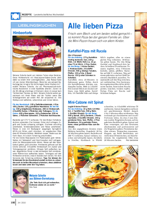 REZEPTE Landwirtschaftliches Wochenblatt Melanie Schotte backt am liebsten Torten ohne Gelatine.