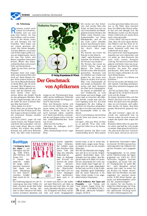ROMAN Landwirtschaftliches Wochenblatt Buchtipps • Schlepping durch die Alpen – von Sam Apple.