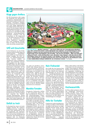 NACHRICHTEN Landwirtschaftliches Wochenblatt BILD DER WOCHE: „Westfalen entdecken!