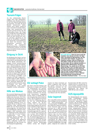 NACHRICHTEN Landwirtschaftliches Wochenblatt BILD DER WOCHE: Rund um Soest macht die Saatkrähe ihrem Namen alle Ehre.