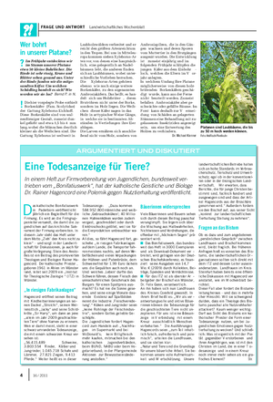 FRAGE UND ANTWORT Landwirtschaftliches Wochenblatt D as katholische Bonifatiuswerk in Paderborn veröffentlicht jährlich ein Begleitheft für die Firmung.