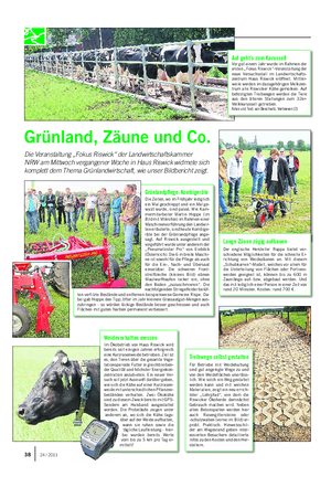 TIER Landwirtschaftliches Wochenblatt Grünland, Zäune und Co.