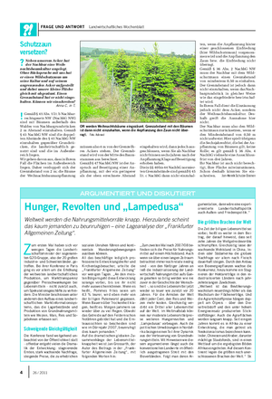 FRAGE UND ANTWORT Landwirtschaftliches Wochenblatt Schutzzaun versetzen?