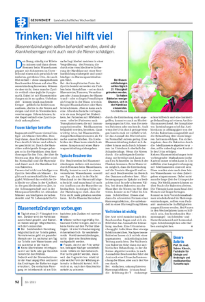 GESUNDHEIT Landwirtschaftliches Wochenblatt Unsere Autorin: Prof.