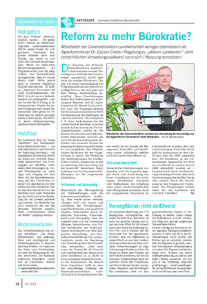 AKTUELLES Landwirtschaftliches Wochenblatt Wohlgefühl Mit dem Faltblatt „Weiblich, ländlich, modern .