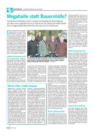 AKTUELLES Landwirtschaftliches Wochenblatt D ie Stadt Bad Wünnenberg hat zwar bereits einen Millio- nenbetrag investiert.