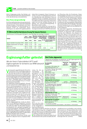 TIER Landwirtschaftliches Wochenblatt (Zeile 7) abgezogen werden.