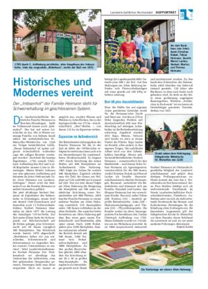 D er landwirtschaftliche Be- trieb der Familie Heimann in Borchen-Dörenhagen heißt im Volksmund immer noch „Imb- senhof“.