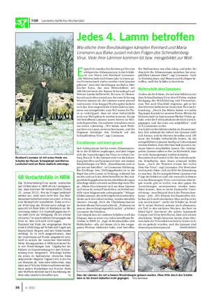 TIER Landwirtschaftliches Wochenblatt Jedes 4.