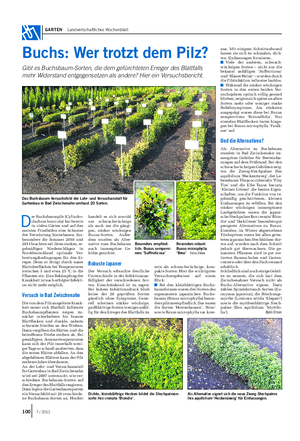 GARTEN Landwirtschaftliches Wochenblatt ana.