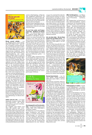 Landwirtschaftliches Wochenblatt BÜCHER Bienen gesund erhalten – von Dr.